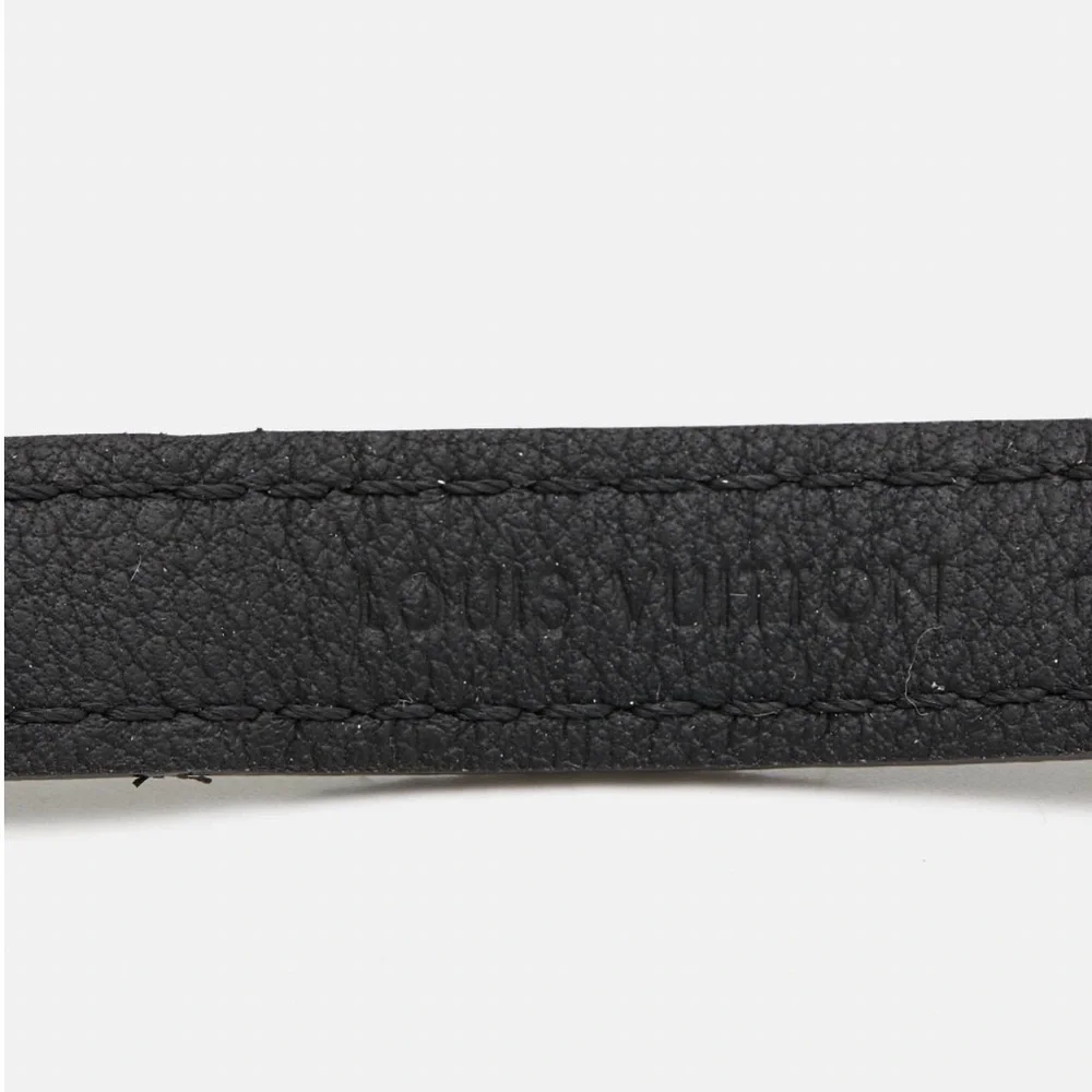 Louis Vuitton Damier Graphite Sign It Double Wrap Bracelet